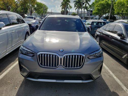 Gray Metallic 2024 BMW X3 sDrive30i