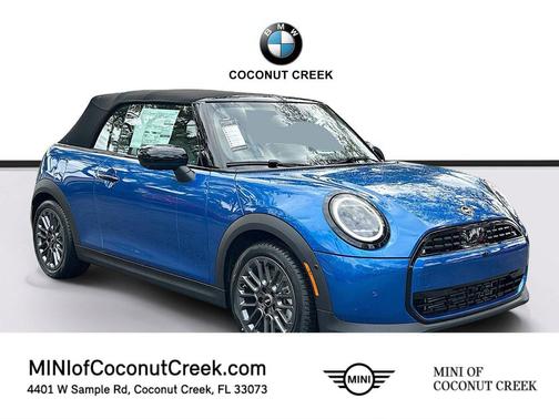 Icy Sunshine Bl 2026 MINI Convertible Cooper