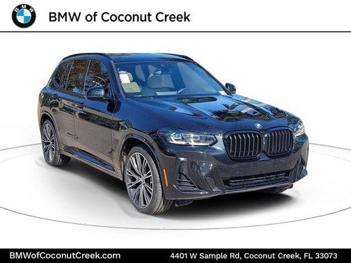 Black Sapphire Metallic 2023 BMW X3 sDrive30i