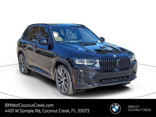 Black Sapphire Metallic 2023 BMW X3 sDrive30i