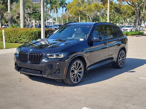 Black Sapphire Metallic 2023 BMW X3 sDrive30i