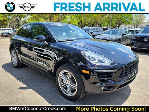 Black 2016 Porsche Macan Macan S