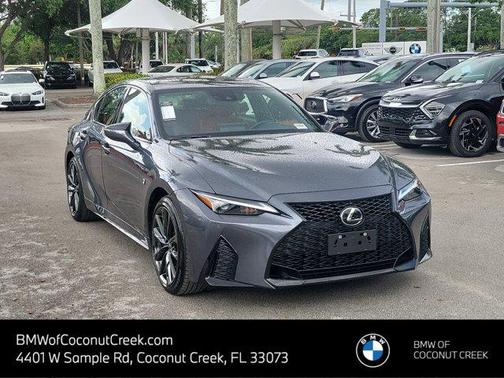 Gray 2023 Lexus IS 350 Base