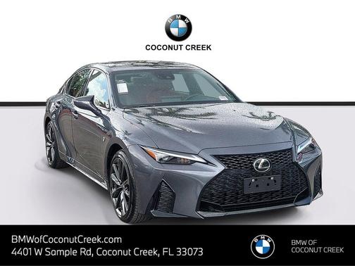 Gray 2023 Lexus IS 350 Base