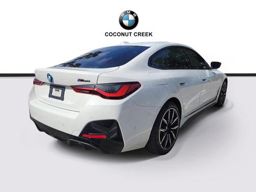 Alpine White 2024 BMW i4 Gran Coupe M50