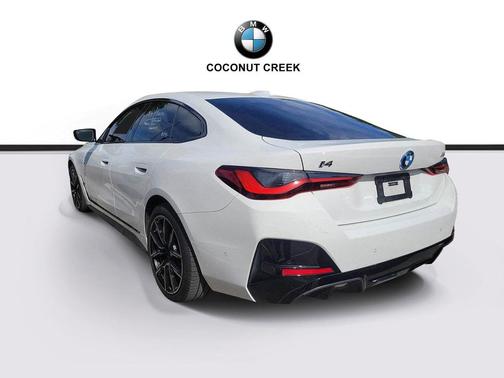 Alpine White 2024 BMW i4 Gran Coupe M50