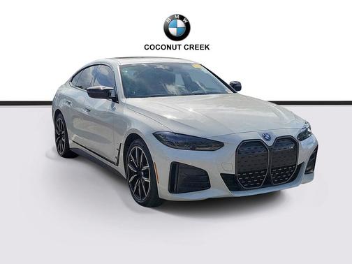 Alpine White 2024 BMW i4 Gran Coupe M50