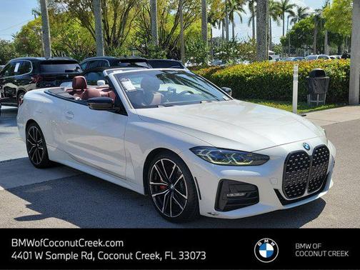 Mineral White Metallic 2021 BMW 430 i