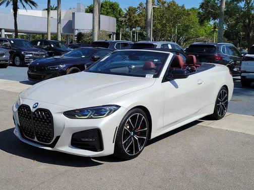 Mineral White Metallic 2021 BMW 430 i
