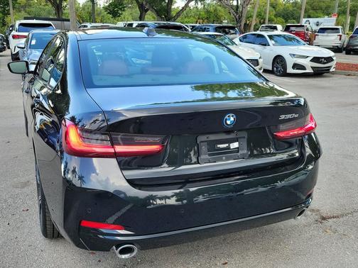 Black Sapphire Metallic 2023 BMW 330e 330e