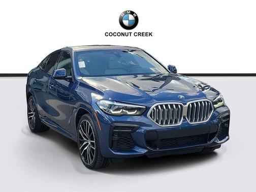 Phytonic Blue Metallic 2023 BMW X6 xDrive40i