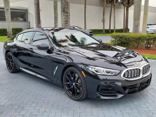 Black Sapphire Metallic 2024 BMW 840 Gran Coupe i