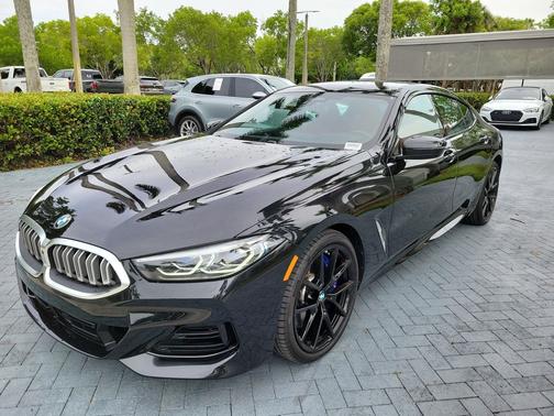 Black Sapphire Metallic 2024 BMW 840 Gran Coupe i