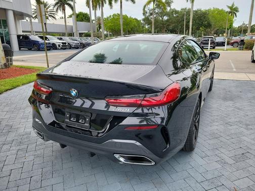 Black Sapphire Metallic 2024 BMW 840 Gran Coupe i