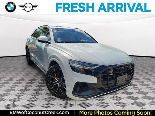 Glacier White Metallic 2022 Audi Q8 55 Premium Plus