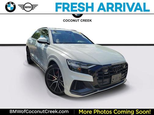 Glacier White Metallic 2022 Audi Q8 55 Premium Plus