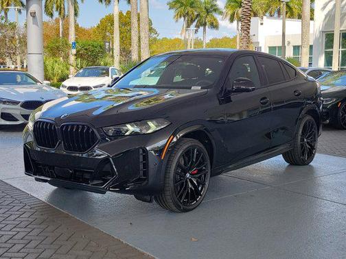Black Sapphire Metallic 2026 BMW X6 xDrive40i
