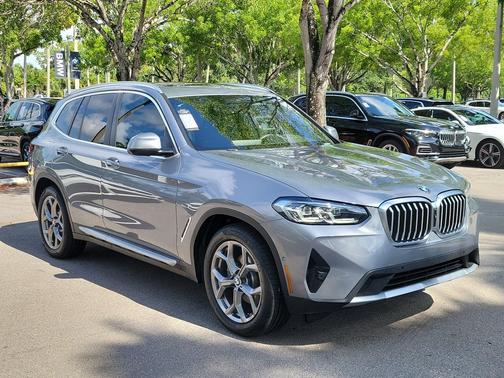 Skyscraper Grey Metallic 2024 BMW X3 sDrive30i