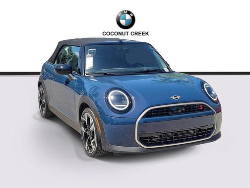Blue Metallic 2025 MINI Convertible Cooper S