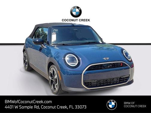 Blue Metallic 2025 MINI Convertible Cooper S
