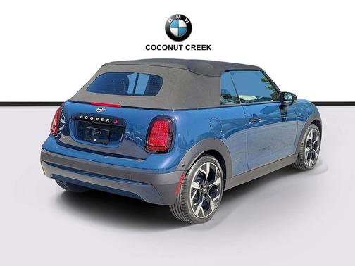 Blue Metallic 2025 MINI Convertible Cooper S