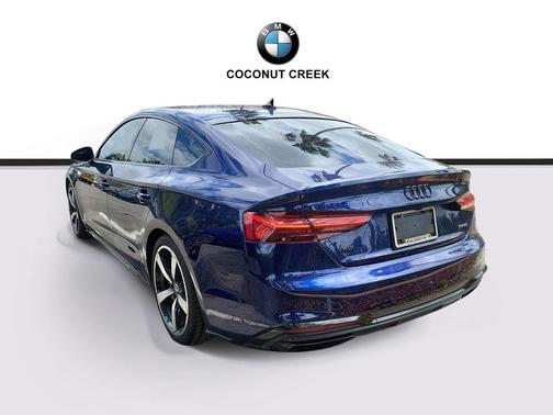 Navarra Blue Metallic 2022 Audi A5 Sportback 45 S Line Premium Plus