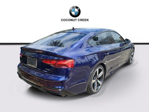 Navarra Blue Metallic 2022 Audi A5 Sportback 45 S Line Premium Plus
