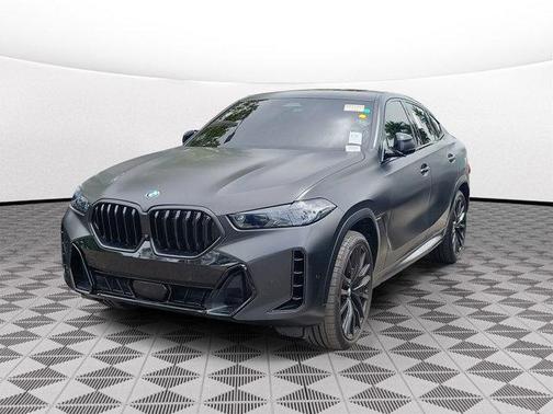 Carbon Black Metallic 2025 BMW X6 xDrive40i