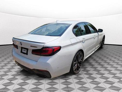 Alpine White 2023 BMW M550 i Xdrive