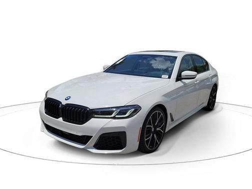 Alpine White 2023 BMW M550 i Xdrive