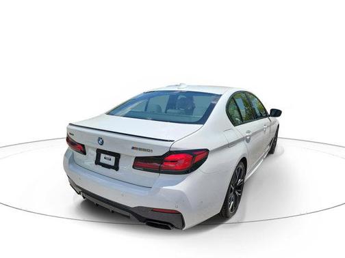 Alpine White 2023 BMW M550 i Xdrive