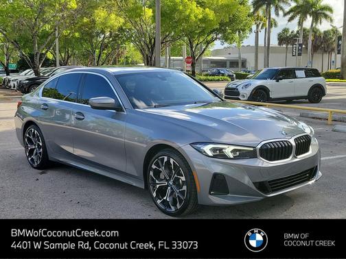 Skyscraper Grey Metallic 2025 BMW 330 330i