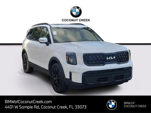 Glacial White Pearl 2024 Kia Telluride EX X-Line