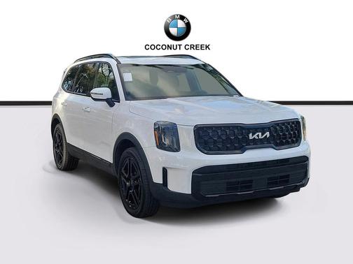 Glacial White Pearl 2024 Kia Telluride EX X-Line