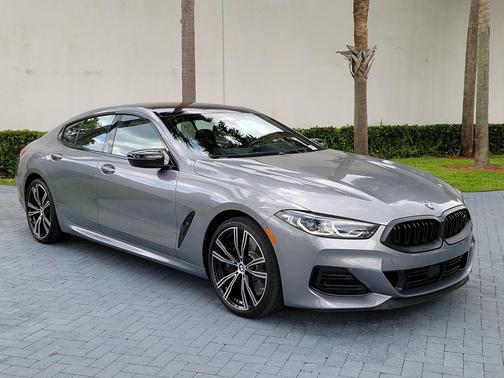 Skyscraper Grey Metallic 2024 BMW M850 Gran Coupe xDrive