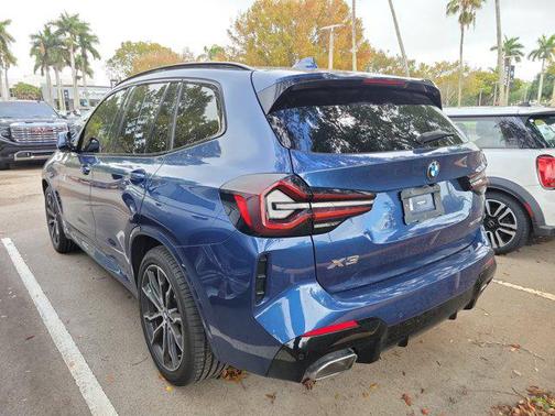 Phytonic Blue Metallic 2022 BMW X3 sDrive30i