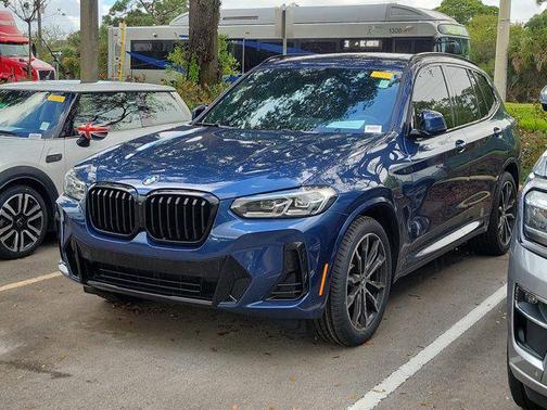 Phytonic Blue Metallic 2022 BMW X3 sDrive30i