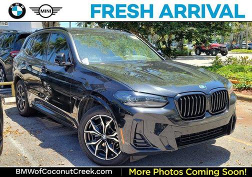 Black Sapphire Metallic 2023 BMW X3 xDrive30i