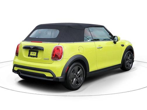 Zesty Yellow 2024 MINI Convertible Cooper