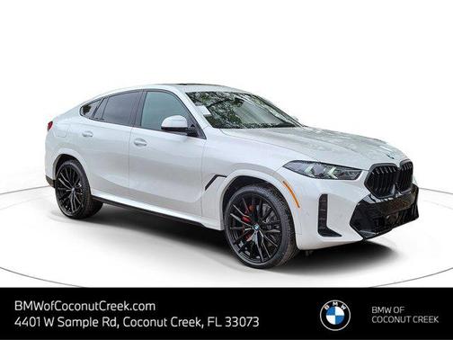 Mineral White Metallic 2026 BMW X6 xDrive40i