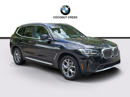 Black Sapphire Metallic 2024 BMW X3 sDrive30i