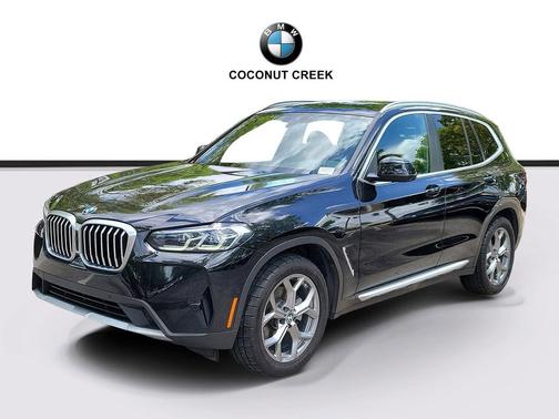 Black Sapphire Metallic 2024 BMW X3 sDrive30i