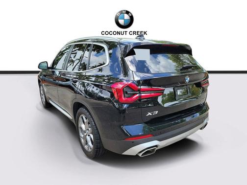 Black Sapphire Metallic 2024 BMW X3 sDrive30i