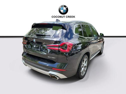 Black Sapphire Metallic 2024 BMW X3 sDrive30i