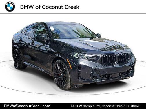 Black Sapphire Metallic 2026 BMW X6 xDrive40i