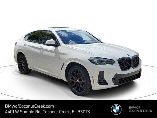 Alpine White 2024 BMW X4 xDrive30i