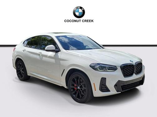 Alpine White 2024 BMW X4 xDrive30i