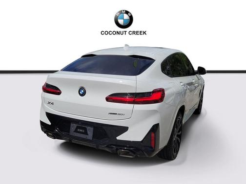 Alpine White 2024 BMW X4 xDrive30i