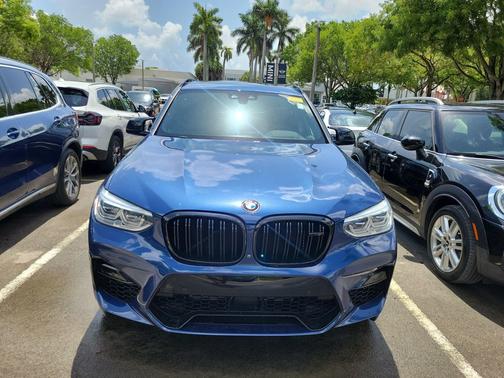 Phytonic Blue Metallic 2021 BMW X3 M AWD