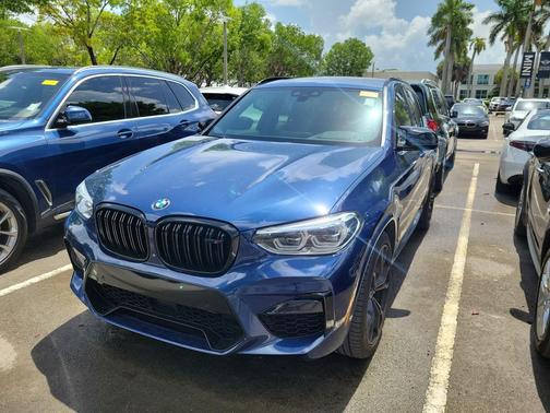 Phytonic Blue Metallic 2021 BMW X3 M AWD